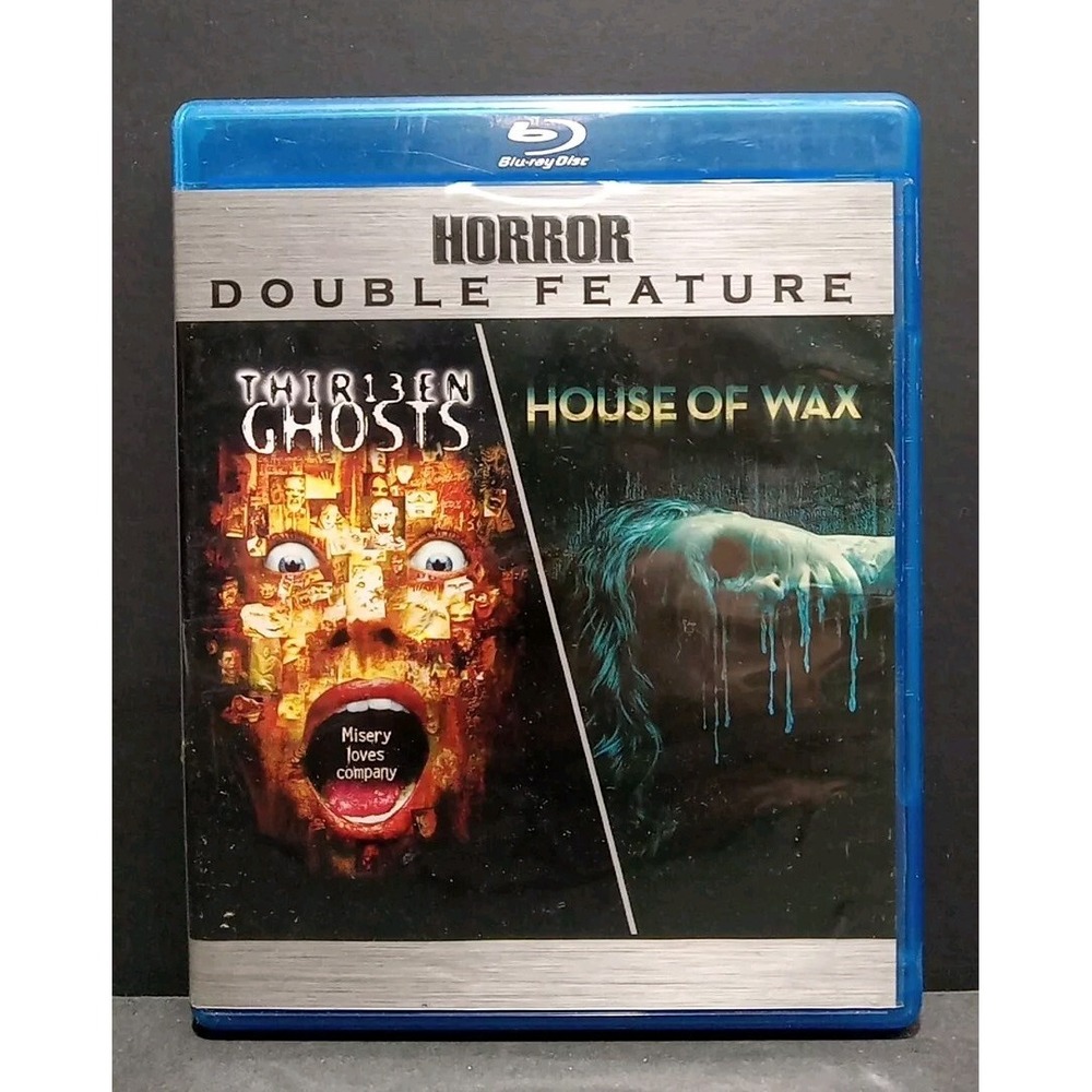Thirteen Ghosts (2001) / House of Wax (2005) Blu-ray Horror Movie Double Feature